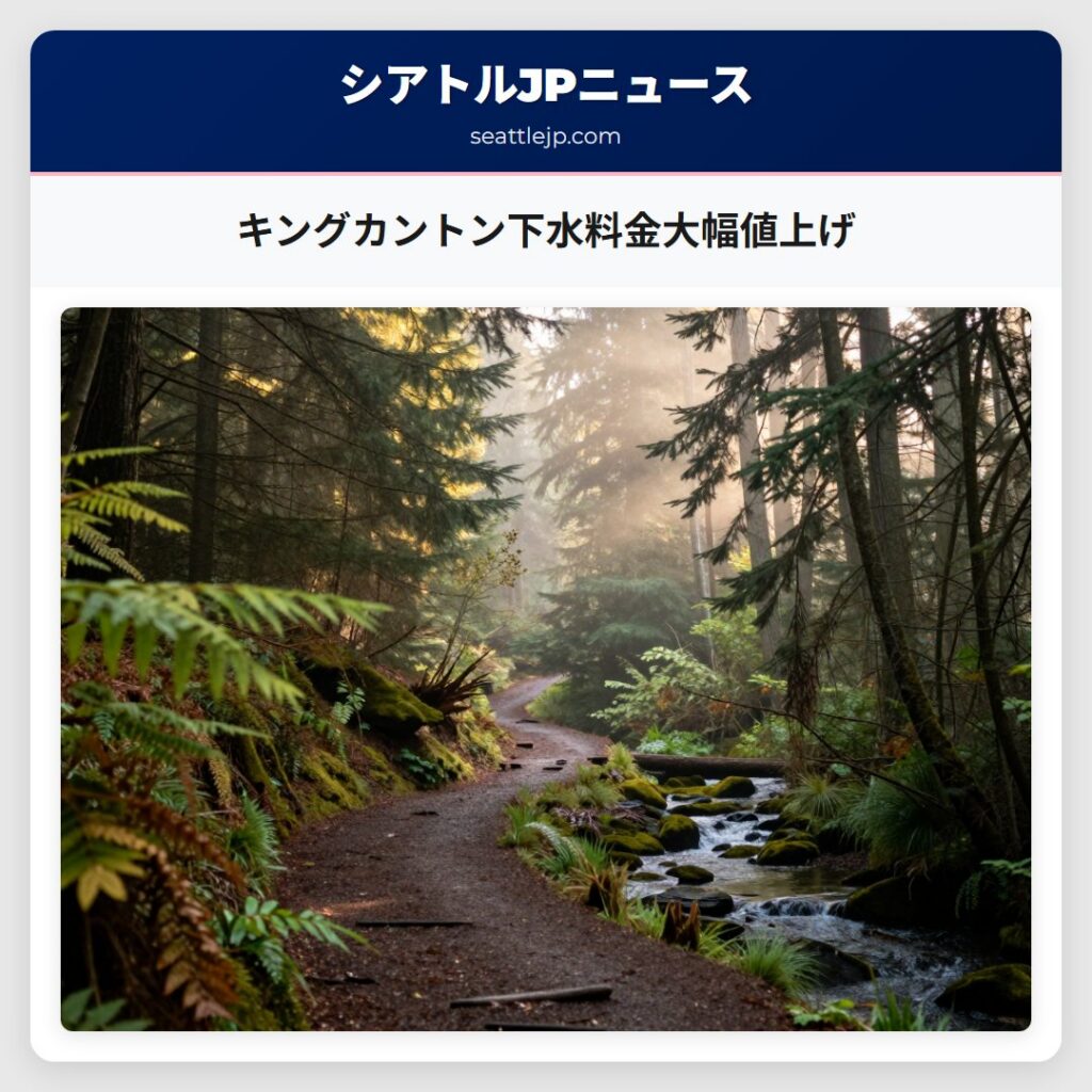 キングカントン下水料金大幅値上げ
