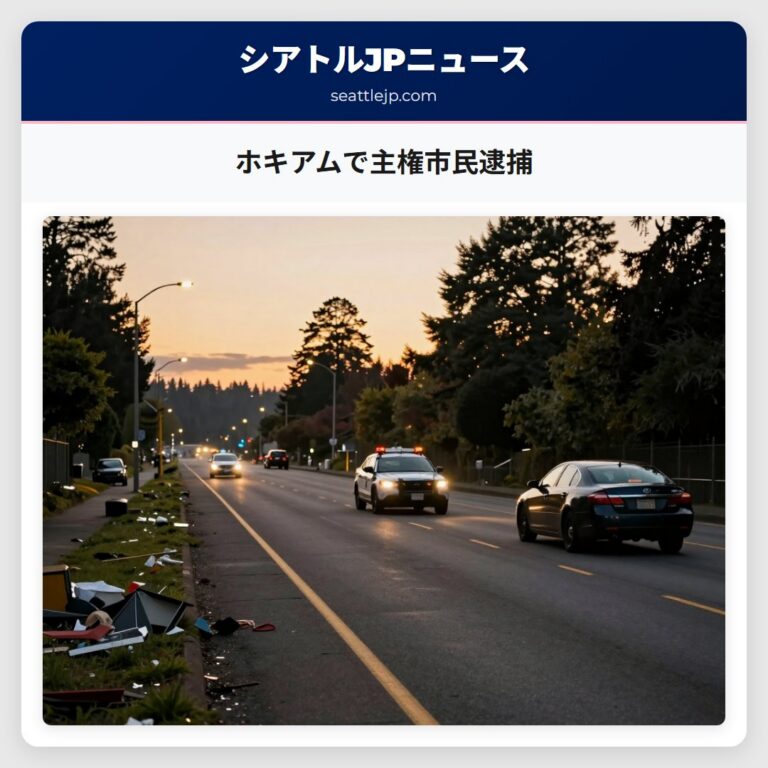 ホキアムで主権市民逮捕