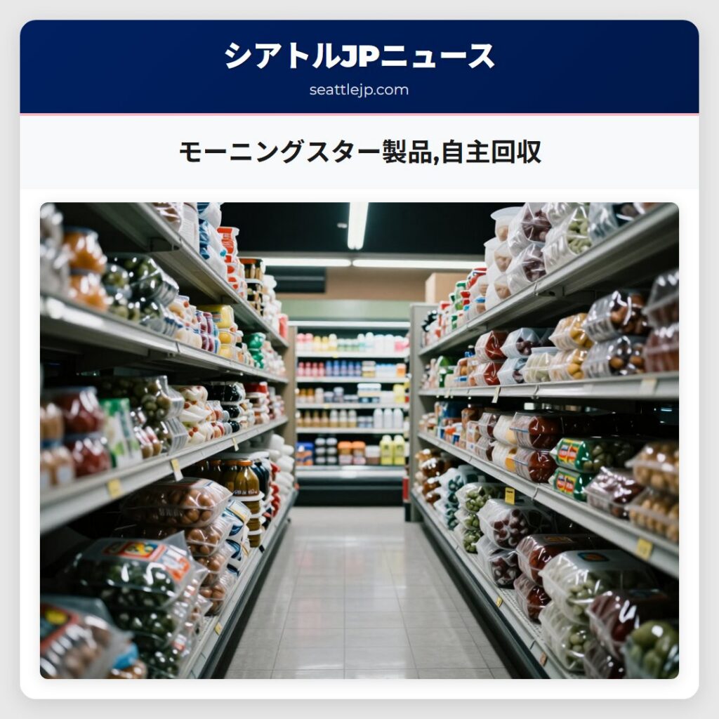 モーニングスター製品,自主回収
