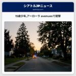 15歳少年アーローラ avenuesで銃撃