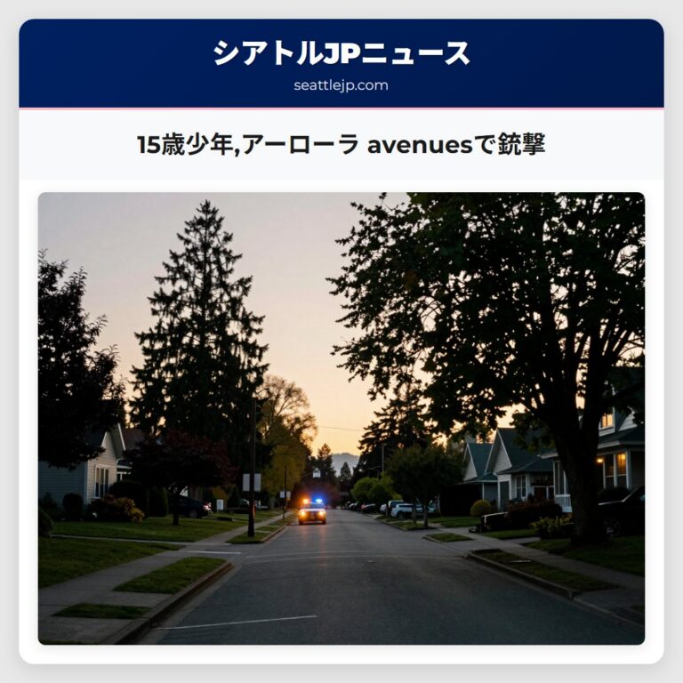 15歳少年アーローラ avenuesで銃撃