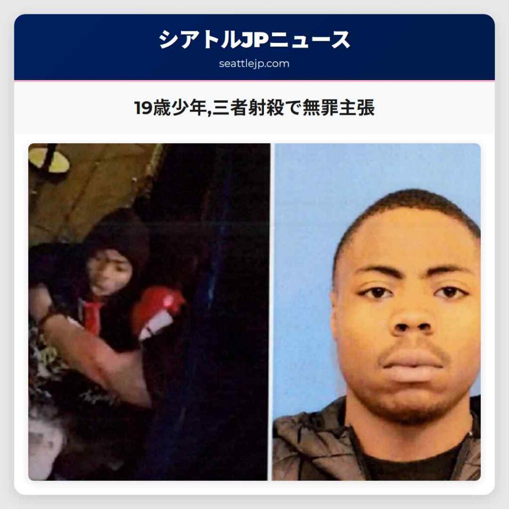 19歳少年,三者射殺で無罪主張