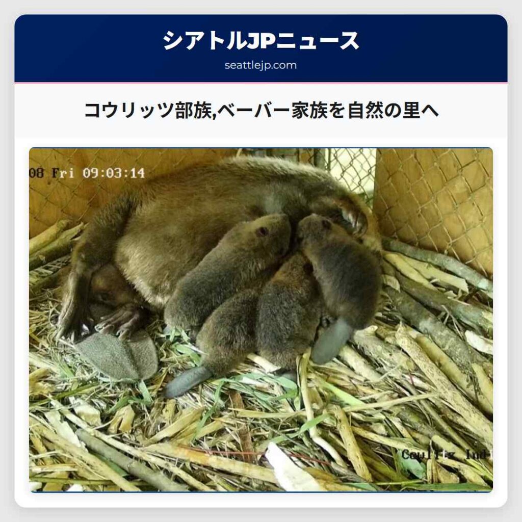 コウリッツ部族,ベーバー家族を自然の里へ