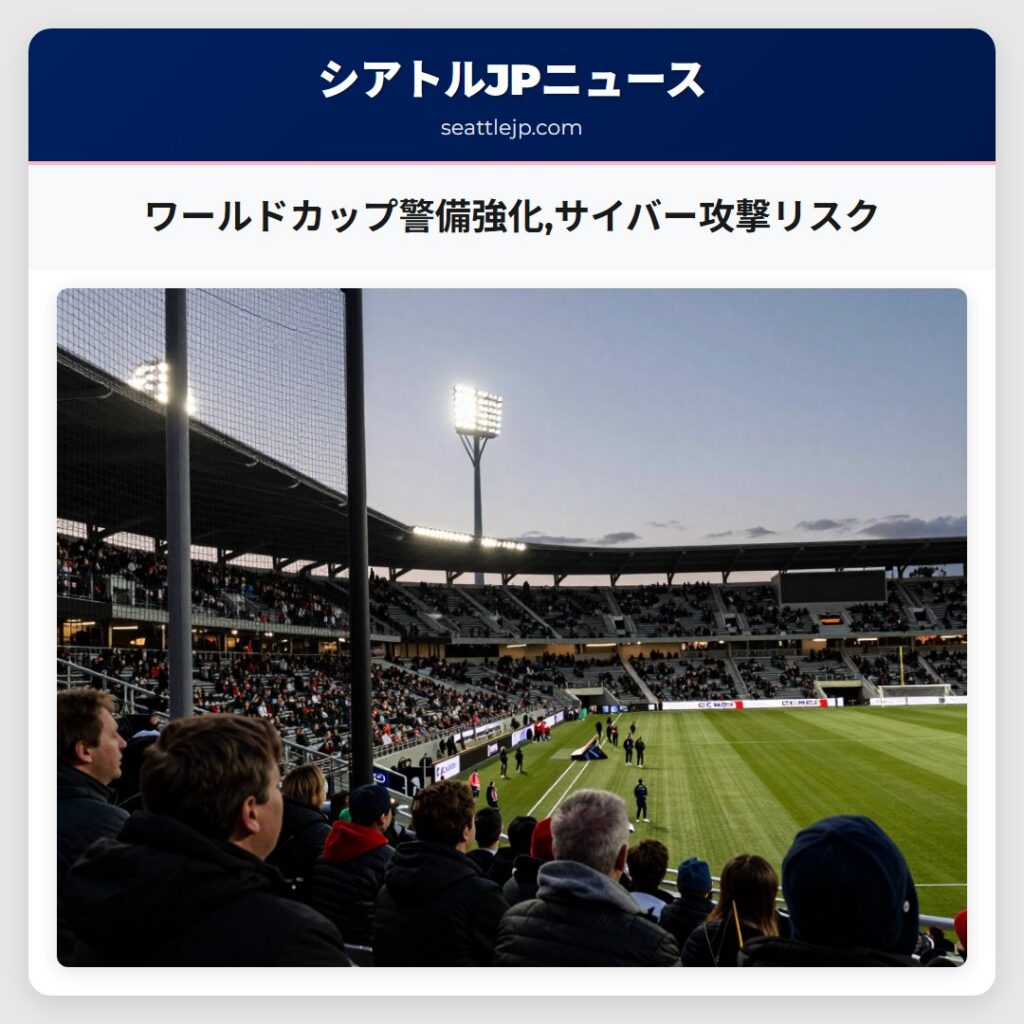 ワールドカップ警備強化,サイバー攻撃リスク