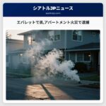 エバレットで男アパートメント火災で逮捕
