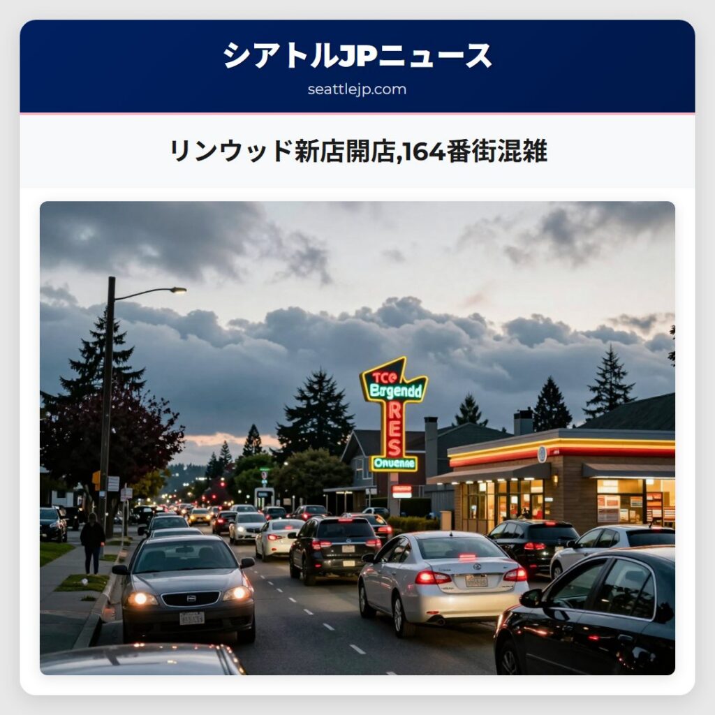 リンウッド新店開店,164番街混雑