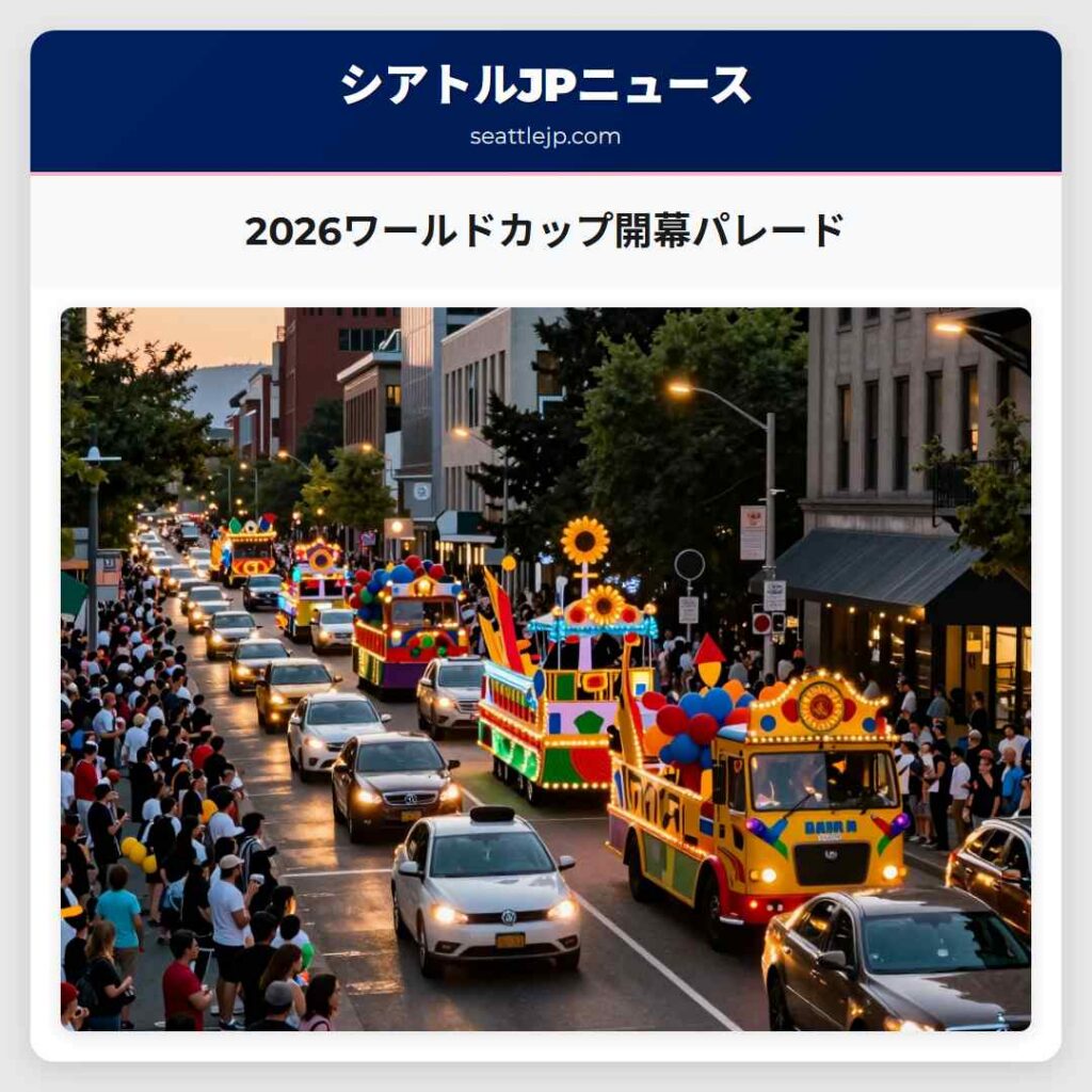 2026ワールドカップ開幕パレード
