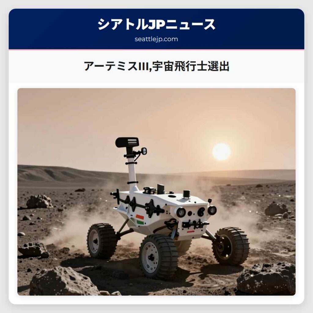 アーテミスIII,宇宙飛行士選出
