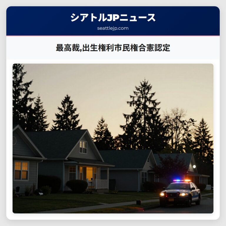 最高裁出生権利市民権合憲認定