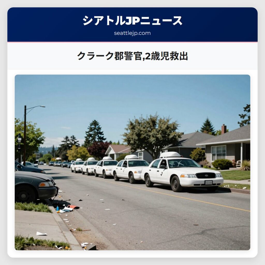 クラーク郡警官,2歳児救出