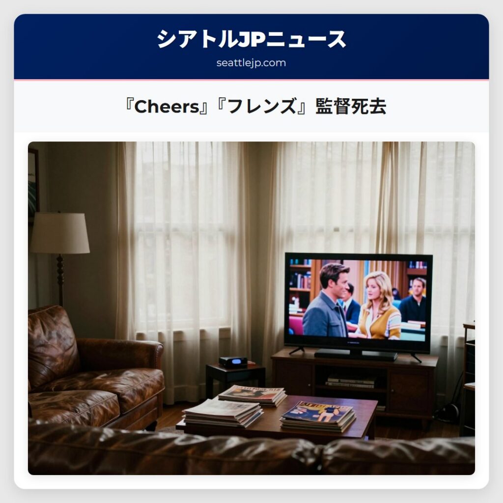 『Cheers』『フレンズ』監督死去