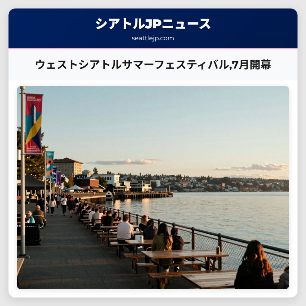 ウェストシアトルサマーフェスティバル,7月開幕