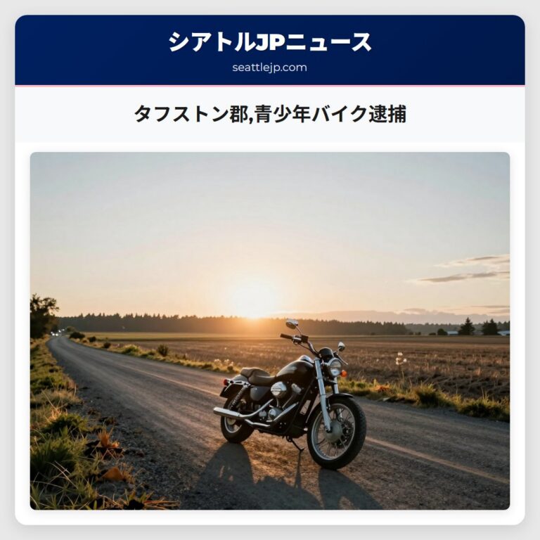 タフストン郡青少年バイク逮捕