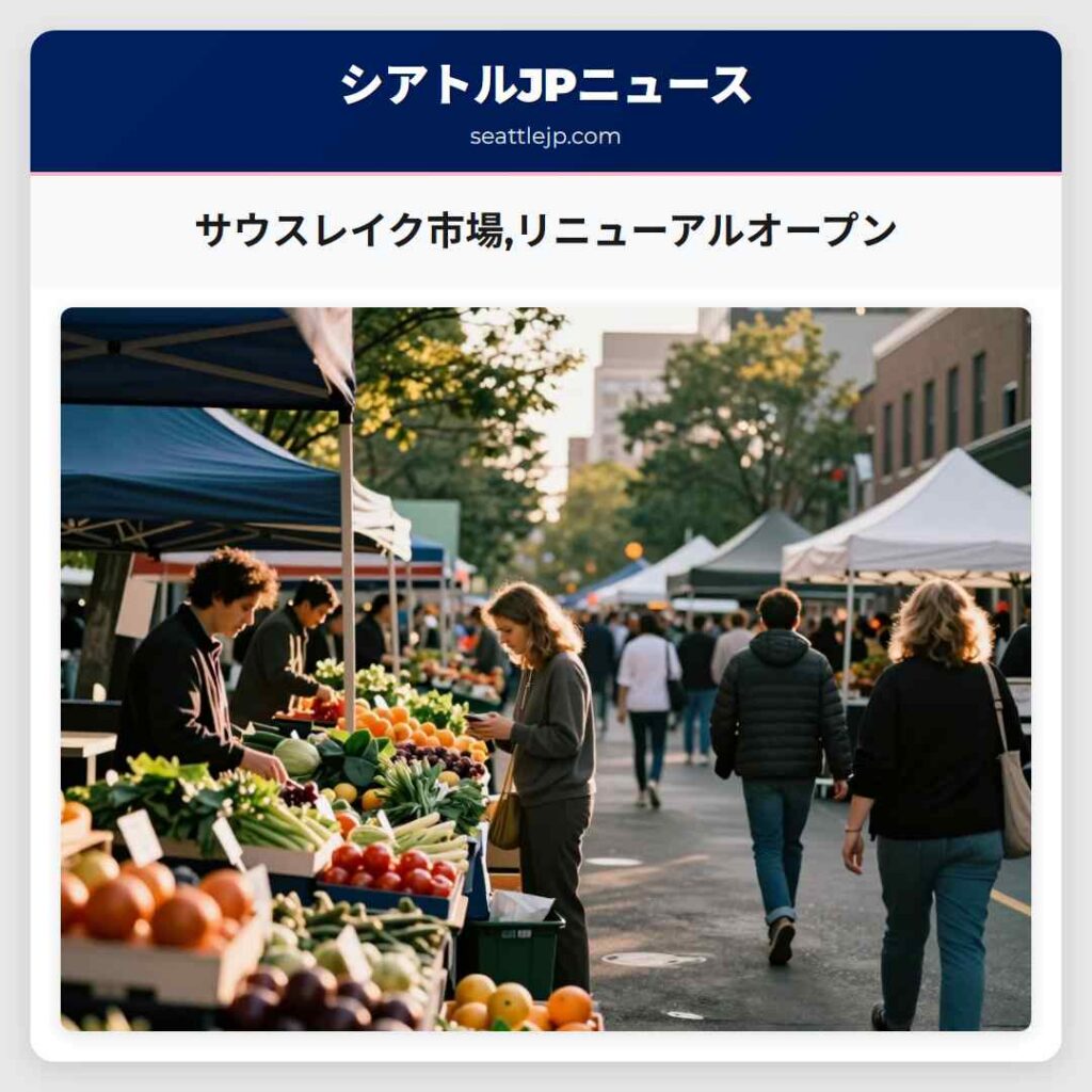 サウスレイク市場,リニューアルオープン