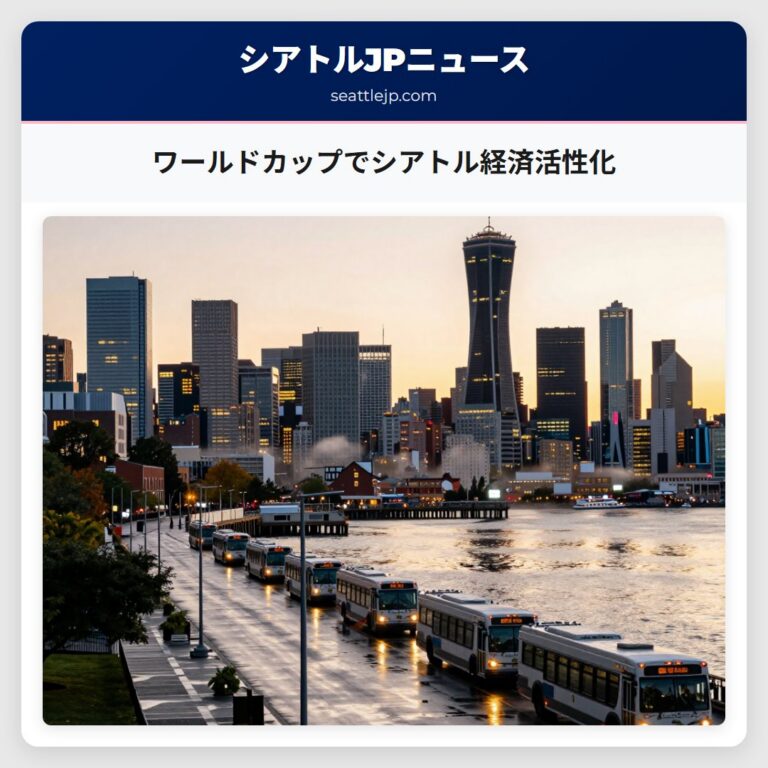 ワールドカップでシアトル経済活性化