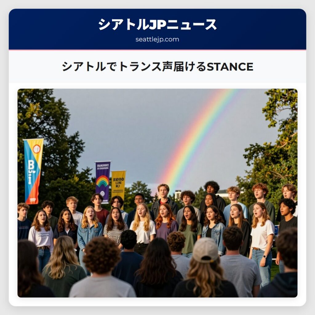 シアトルでトランス声届けるSTANCE
