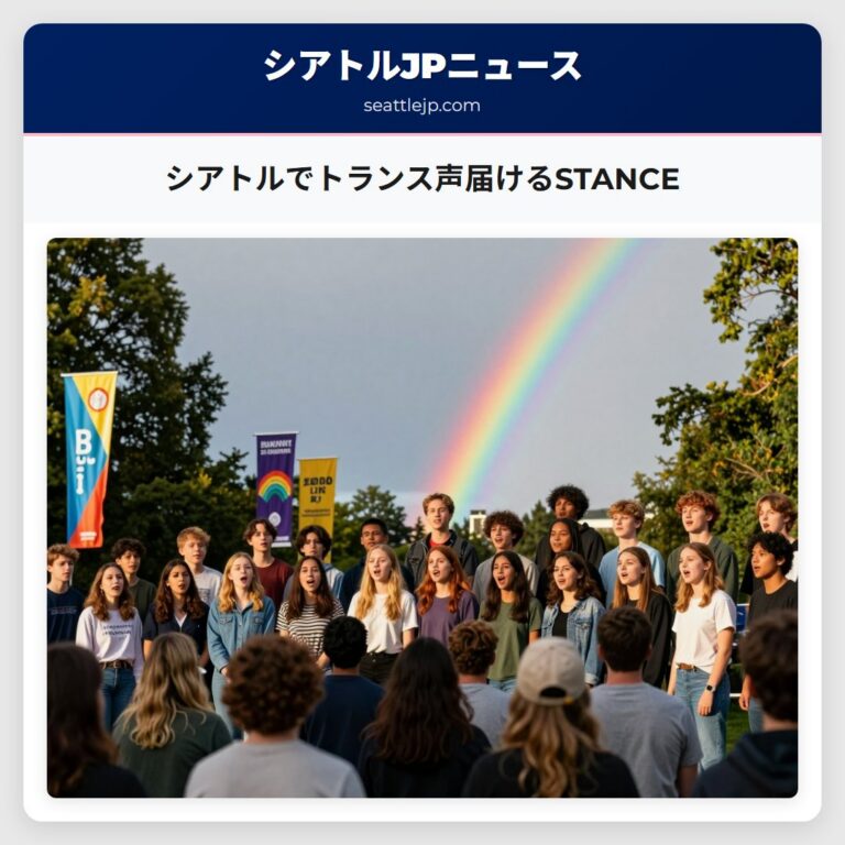 シアトルでトランス声届けるSTANCE