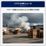 バラード倉庫火災100人以上の消防士が対応