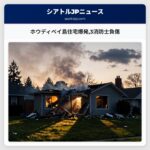 ホウディベイ島住宅爆発3消防士負傷