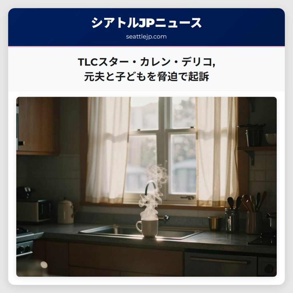 TLCスター・カレン・デリコ,元夫と子どもを脅迫で起訴