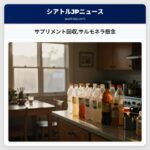 サプリメント回収サルモネラ懸念