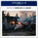 ホイディベイ島爆発消防士3人全員退院