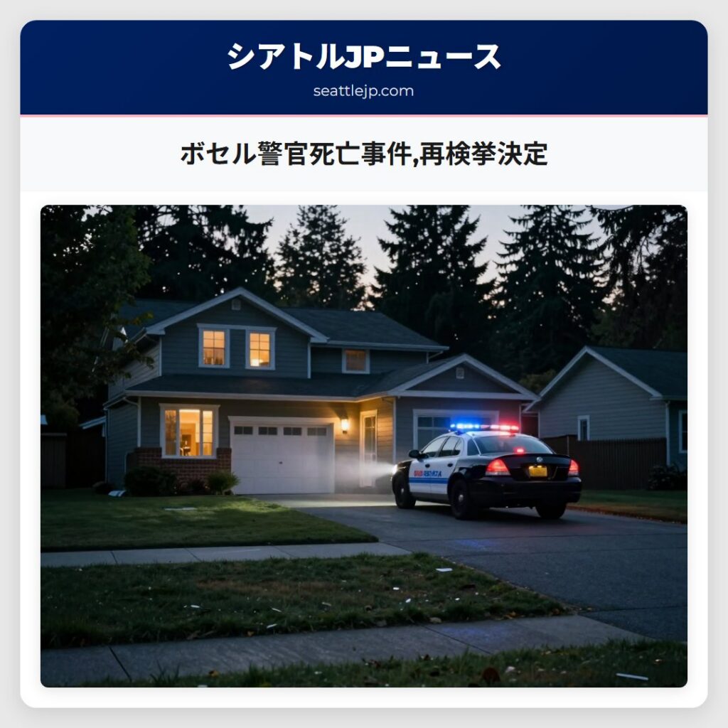 ボセル警官死亡事件,再検挙決定