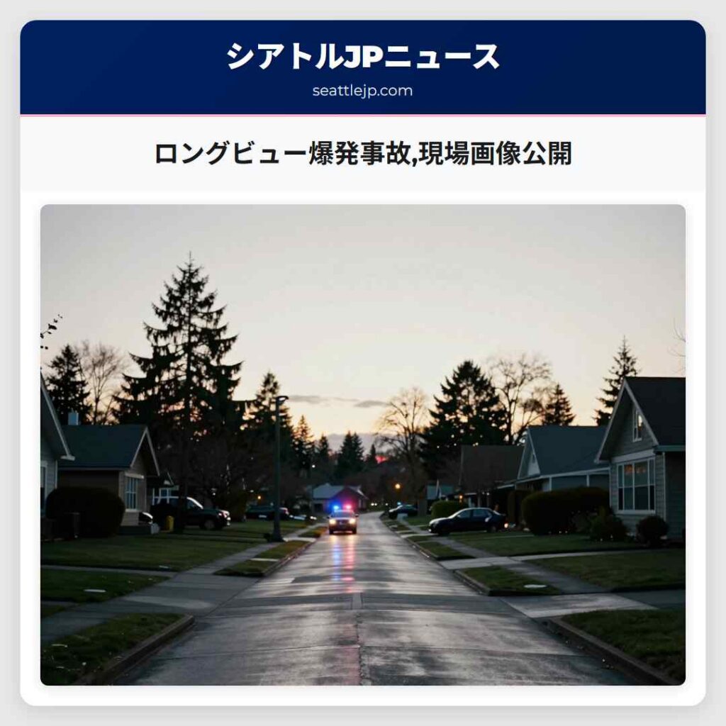ロングビュー爆発事故,現場画像公開