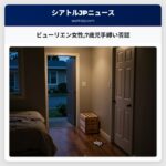 ビューリエン女性7歳児手縛い否認
