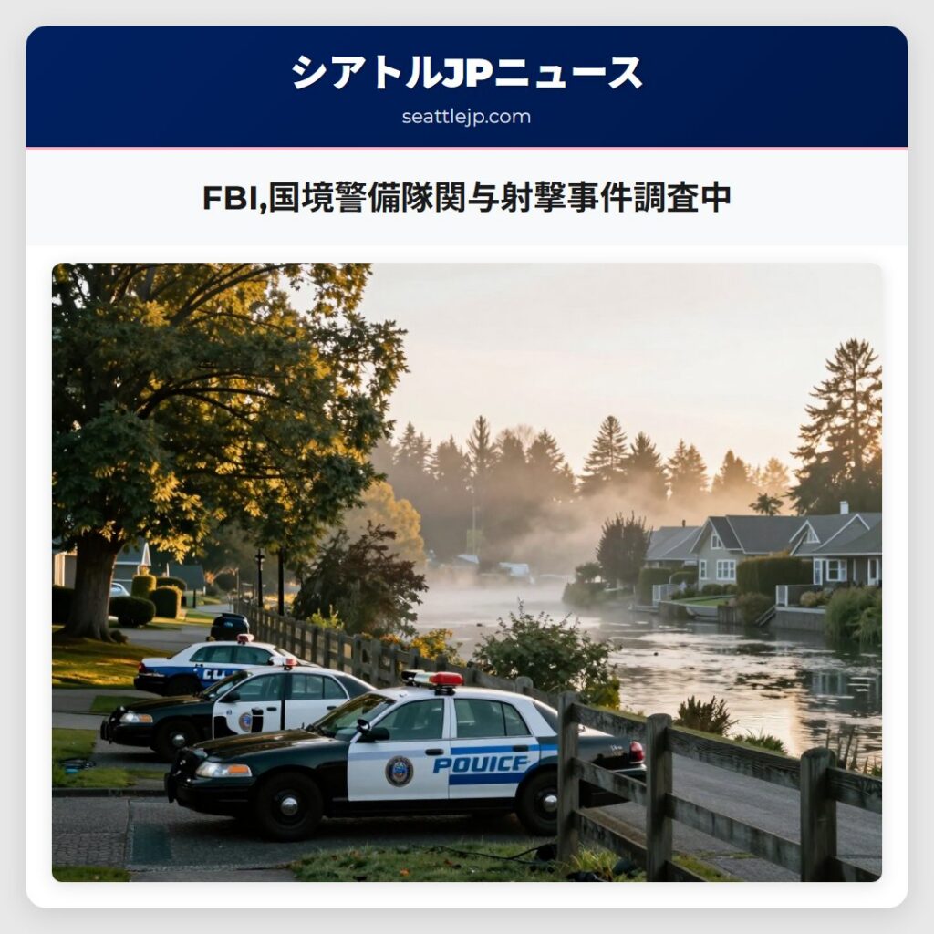 FBI,国境警備隊関与射撃事件調査中