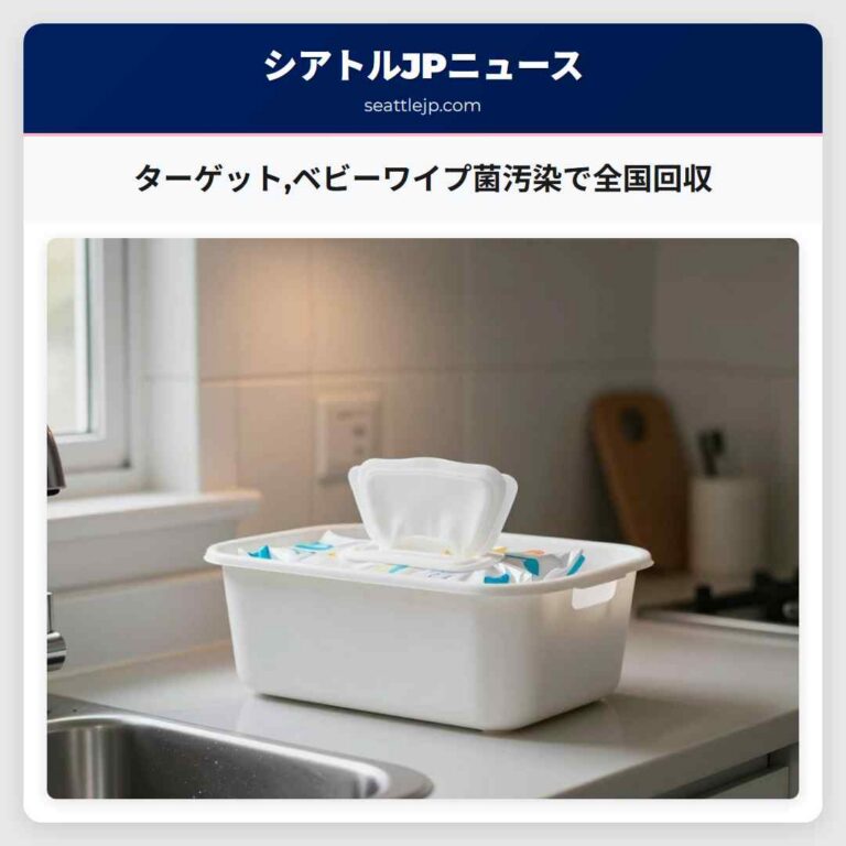 ターゲットベビーワイプ菌汚染で全国回収