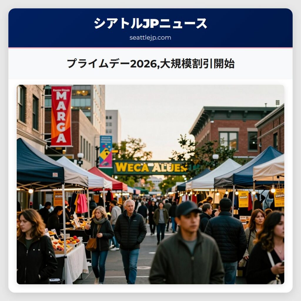 プライムデー2026,大規模割引開始