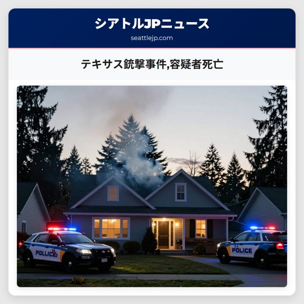 テキサス銃撃事件,容疑者死亡