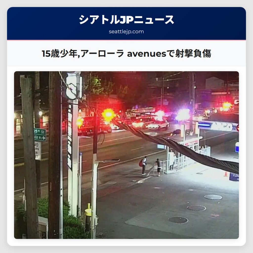 15歳少年,アーローラ avenuesで射撃負傷