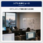 コマツメディア事業分離で2社体制