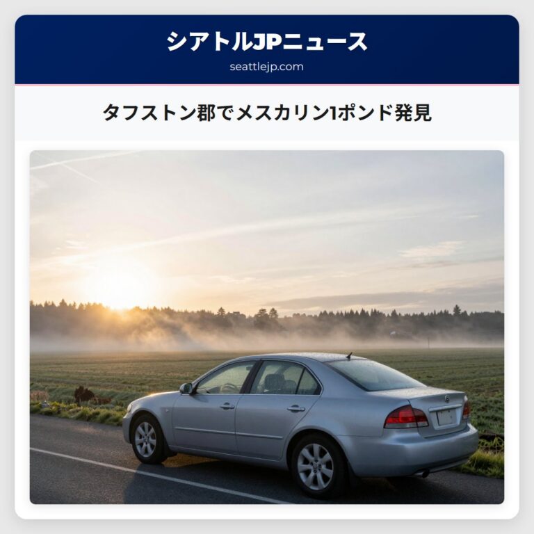 タフストン郡でメスカリン1ポンド発見