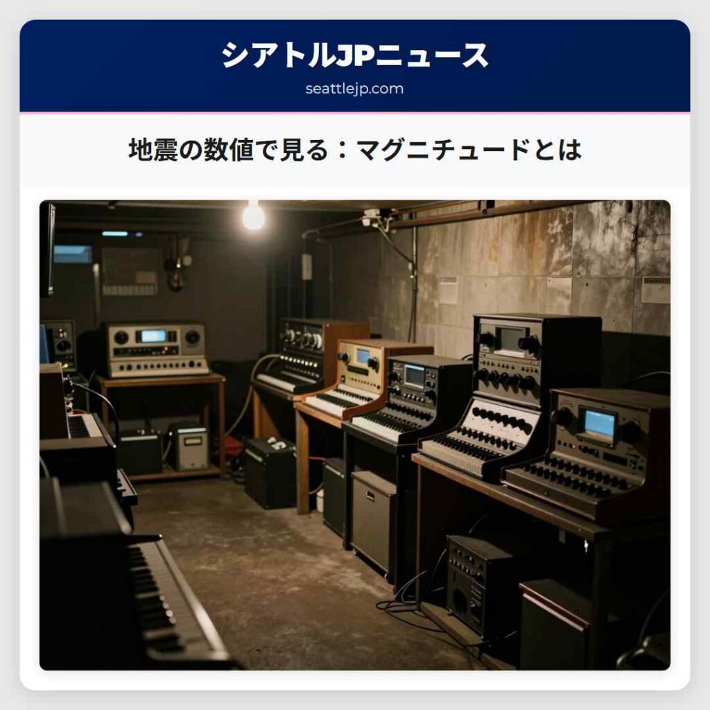 地震の数値で見る:マグニチュードとは