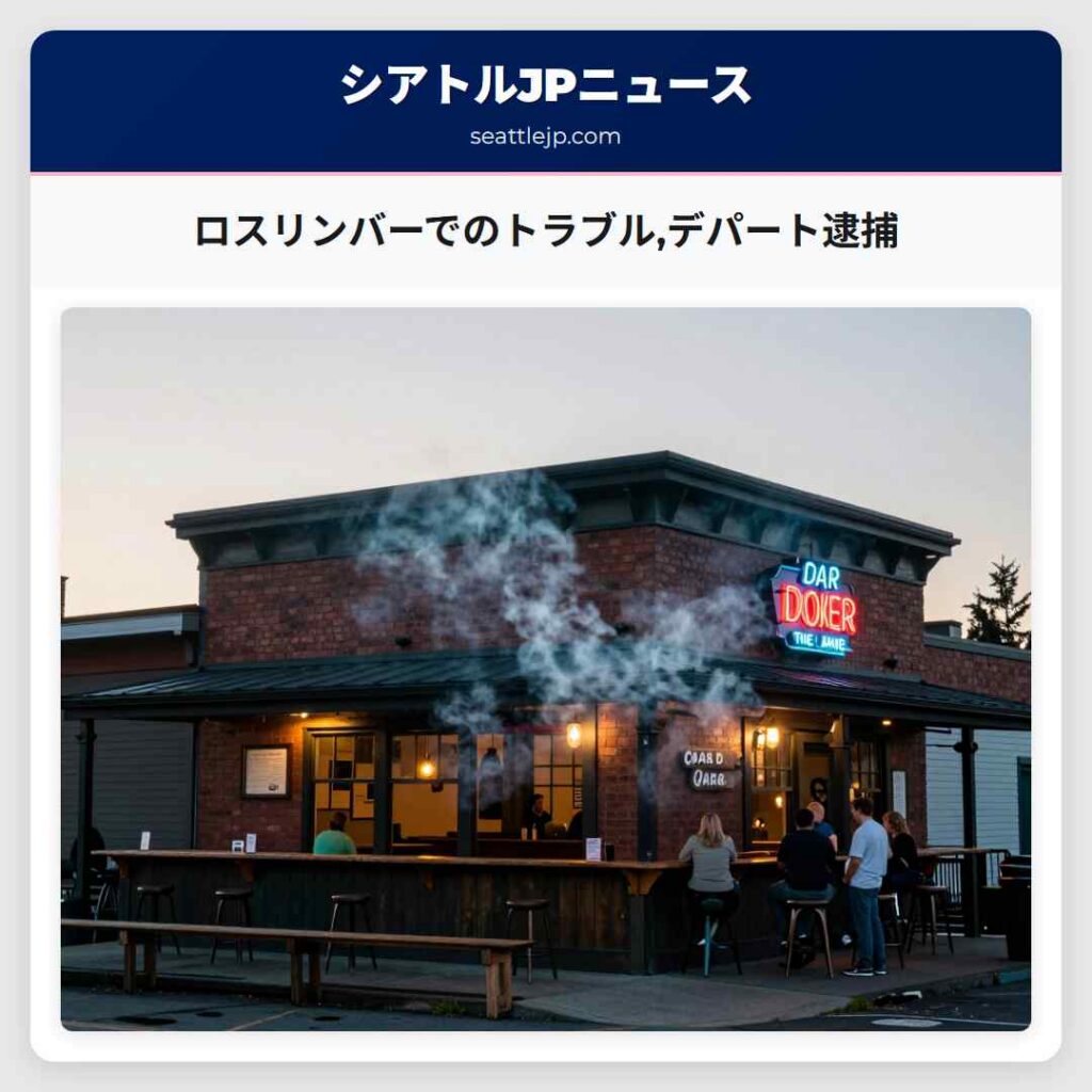 ロスリンバーでのトラブル,デパート逮捕