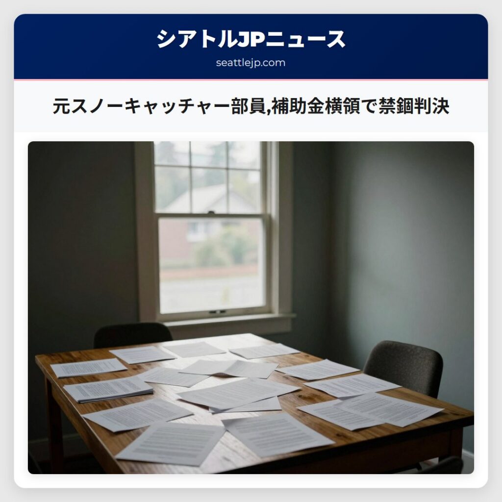 元スノーキャッチャー部員,補助金横領で禁錮判決