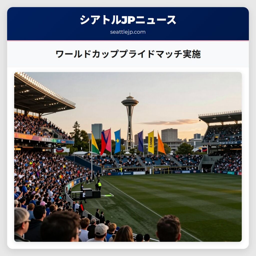 ワールドカッププライドマッチ実施
