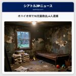 オハイオ州で16児童救出4人逮捕
