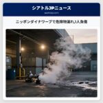 ニッポンダイナワーブで危険物漏れ1人負傷