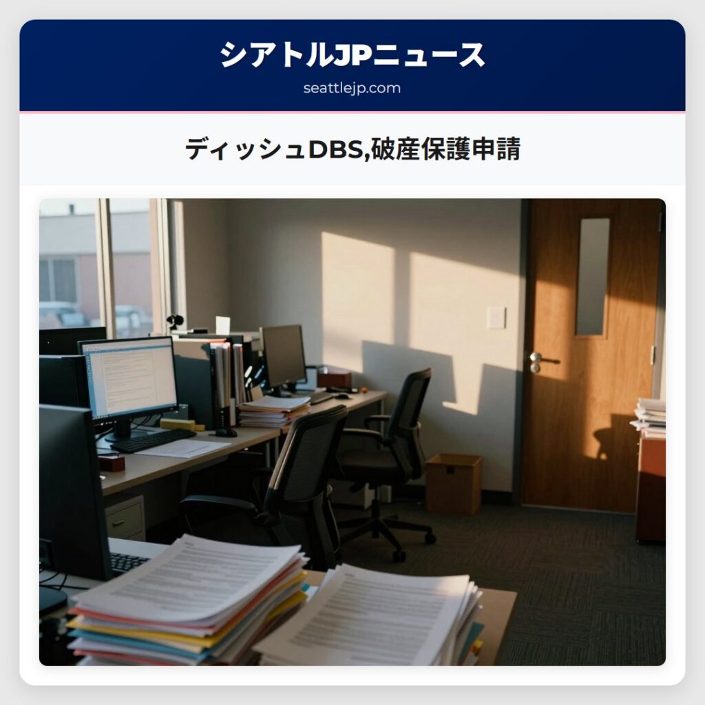 ディッシュDBS,破産保護申請