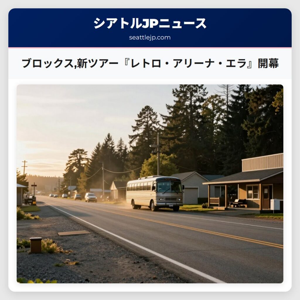 ブロックス,新ツアー『レトロ・アリーナ・エラ』開幕