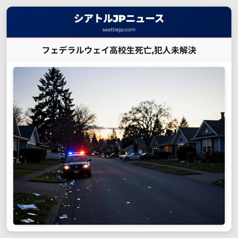 フェデラルウェイ高校生死亡犯人未解決