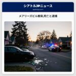 メアリーズビル衝突死亡と逮捕
