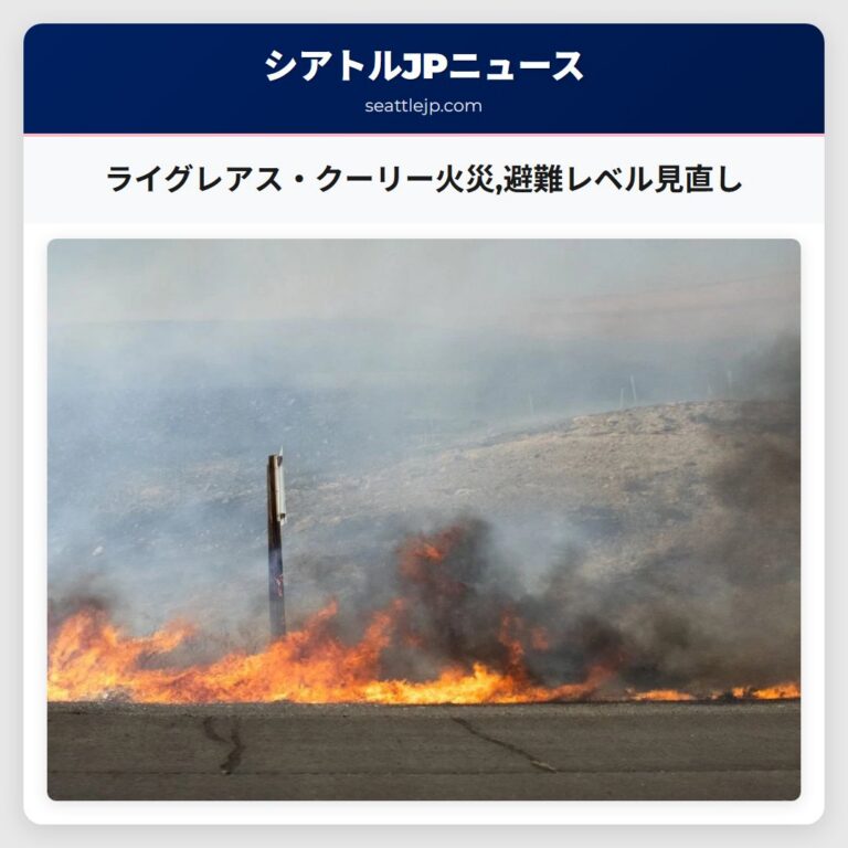 ライグレアス・クーリー火災避難レベル見直し