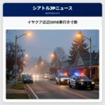 イサクア近辺SR18東行き寸断