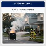 エバレット火災阻止45分遅延