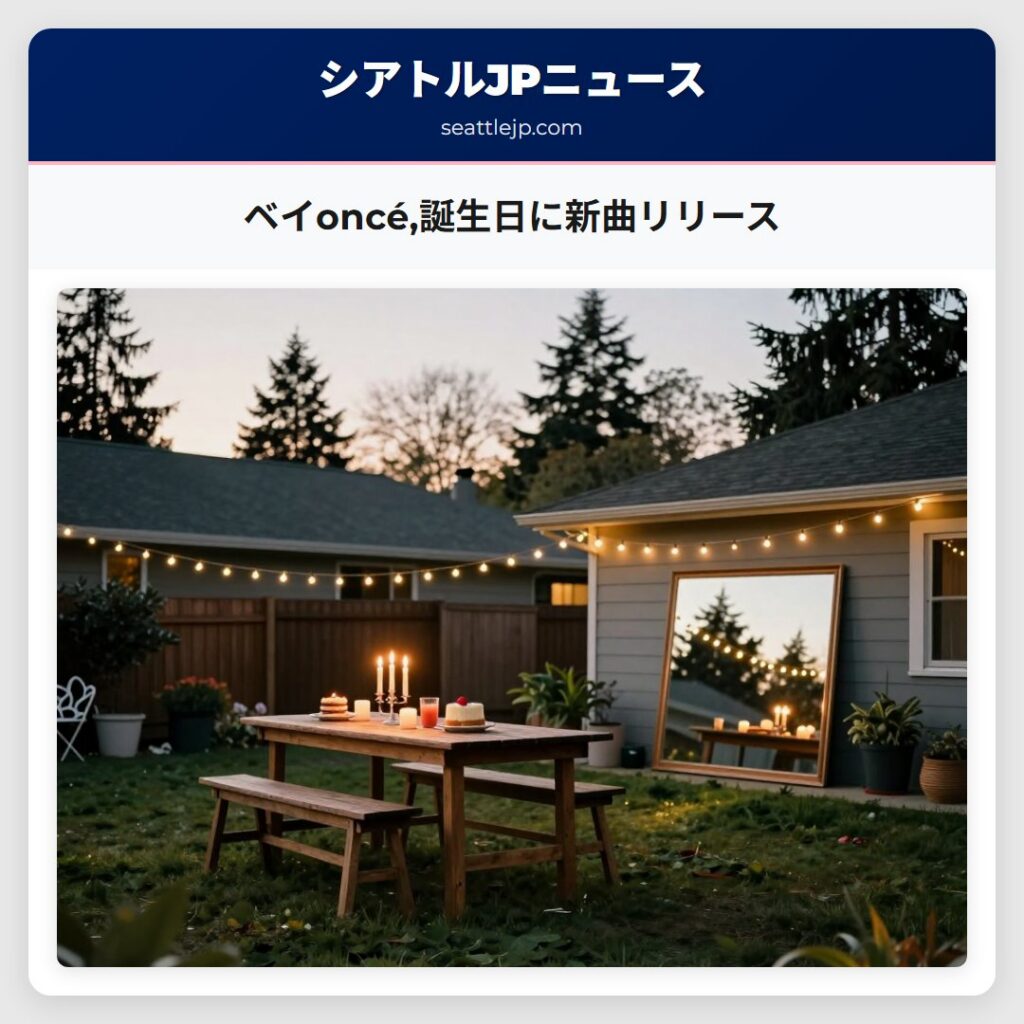 ベイoncé,誕生日に新曲リリース